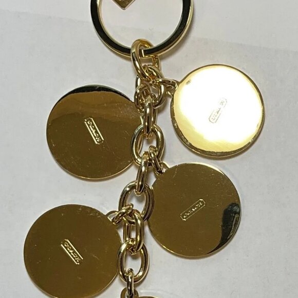 NWOT'S Coach Oversized / Jumbo Snaphead Bag Charm / Keychain / Key Ring - Rare - Picture 5 of 6